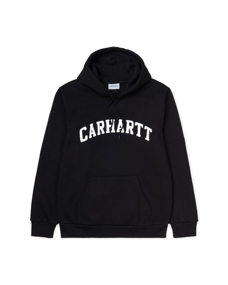 Carhartt WIP Felpa Hooded Princeton Sweatshirt Black | Carhartt