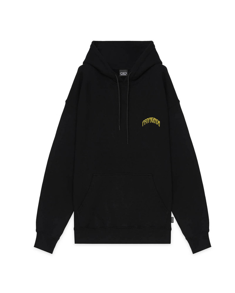 Felpa Propaganda Panther Hoodie Black | Felpe Propaganda