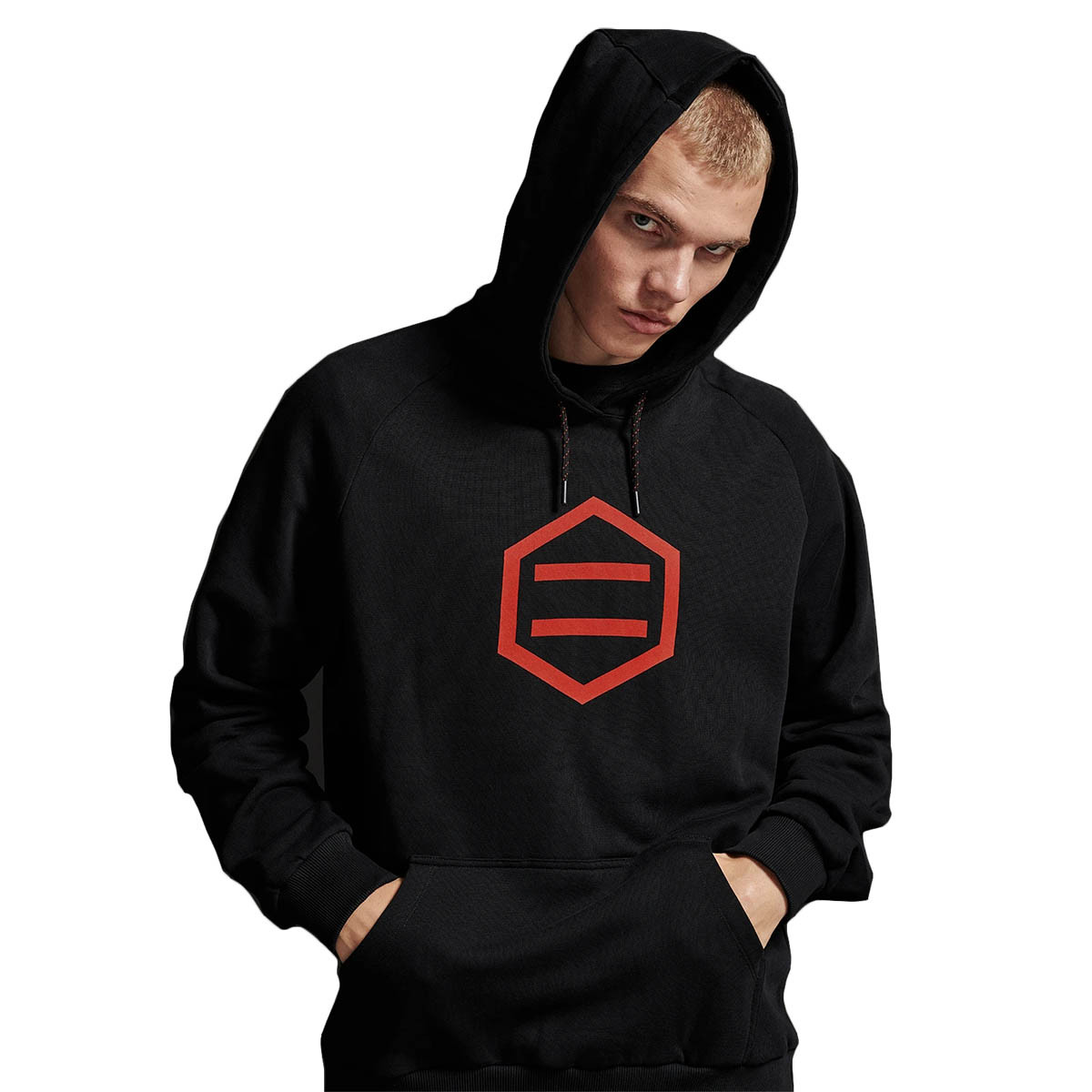 hexagon hoodie