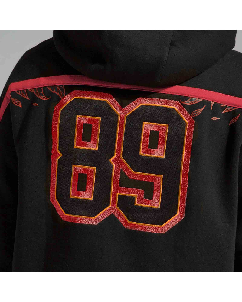 Dolly Noire Red Hockey Hoodie & Hockey Crewneck 