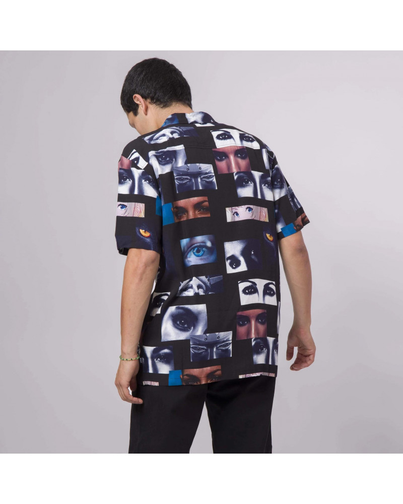 HUF Optic SS Resort Shirt Top Black | HUF Online Store