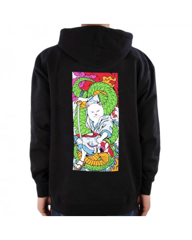 RIPNDIP Sweatshirt Nermurari Warrior Hoodie Black