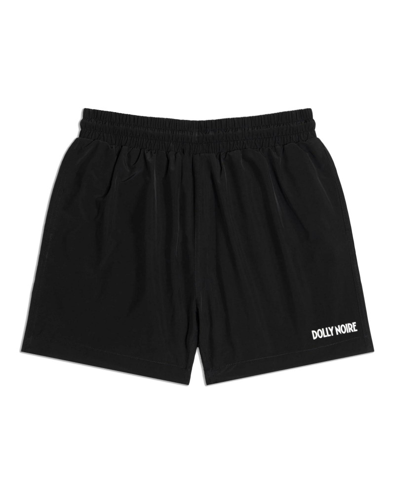 Dolly Noire Hexagon Logo Swimshorts Black | Dolly Noire