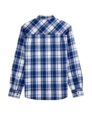 Santa Cruz Apex L/S Shirt Blue Check