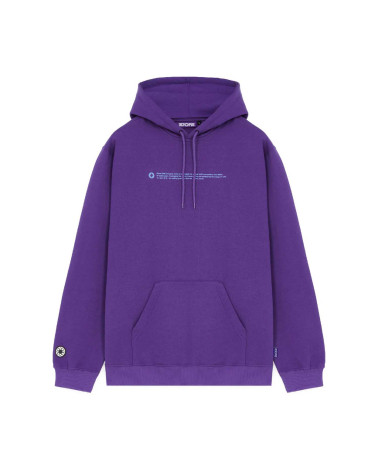 Octopus Outline Logo Hoodie Purple