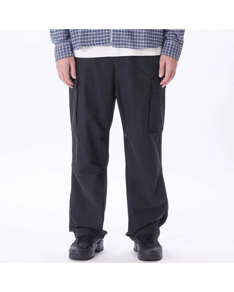 Obey Big Timer Cargo Digital Black | Online Shop Obey Pants