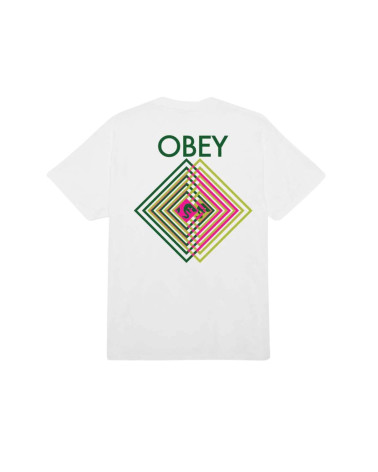 Obey Double Vision Classic T-Shirt White