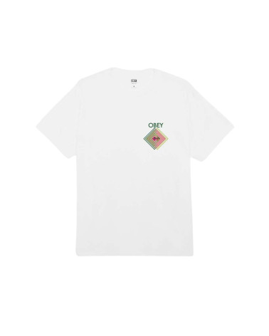 Obey Double Vision Classic T-Shirt White