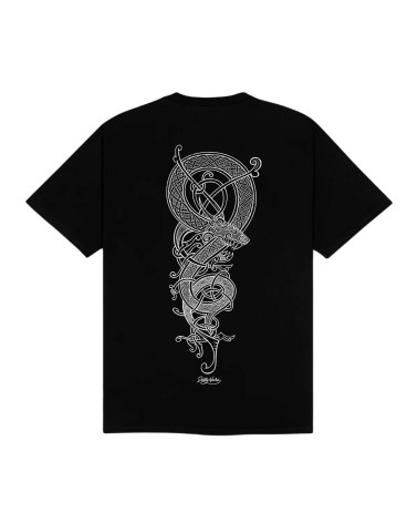 Dolly Noire Dragon Knot Tee Black