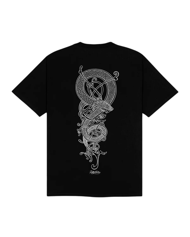 Dolly Noire Dragon Knot Tee Black