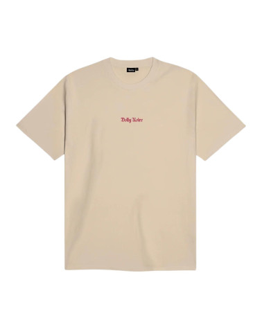 Dolly Noire Dragon Scroll Tee Beige