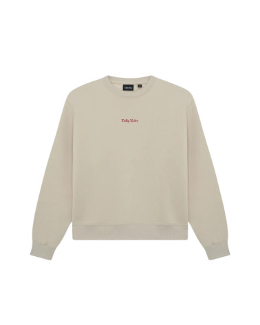 Dolly Noire Dragon Scroll Crewneck Beige