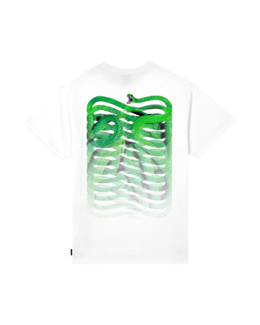 Propaganda Ribs Snake T-Shirt White