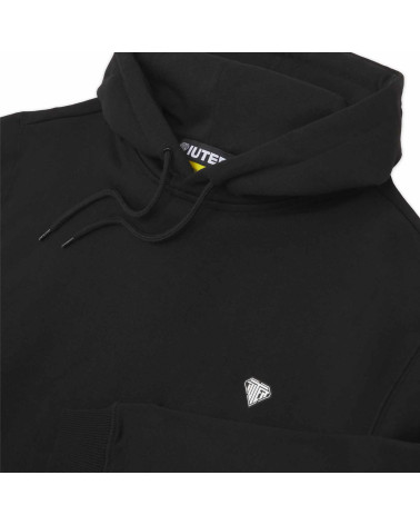 Iuter Heart Logo Hoodie Black