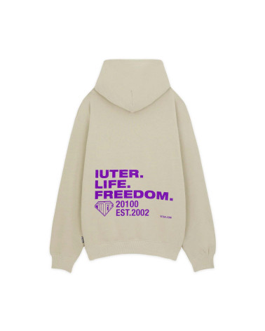 Iuter Freedom Hoodie Ice