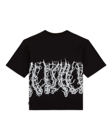 Octopus By Giorgio Di Salvo - Barbed Wire Tee Black