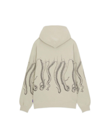 Octopus Outline Hoodie Ice