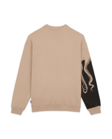 Octopus Side Crewneck Earth