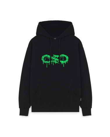 Propaganda Logo Slime Hoodie Black