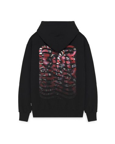 Propaganda Coral Hoodie Black