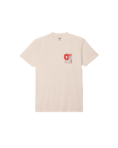 Obey World' S Friendlist T-Shirt Cream