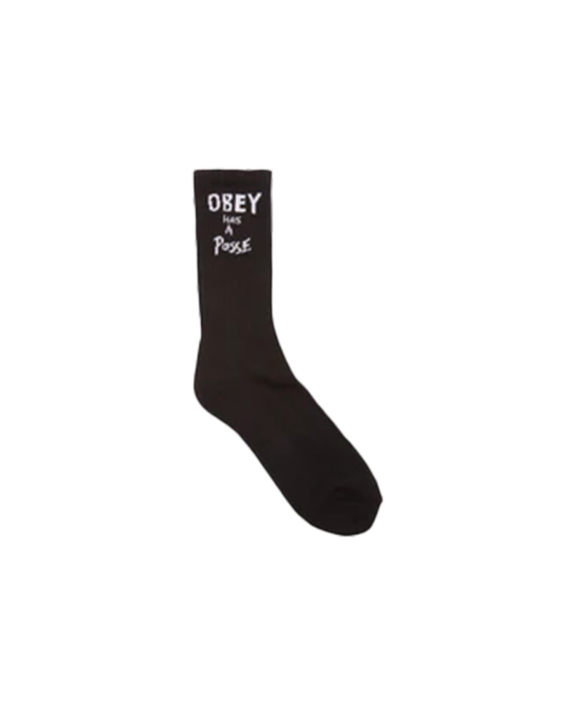 Obey Has A Posse Socks Black