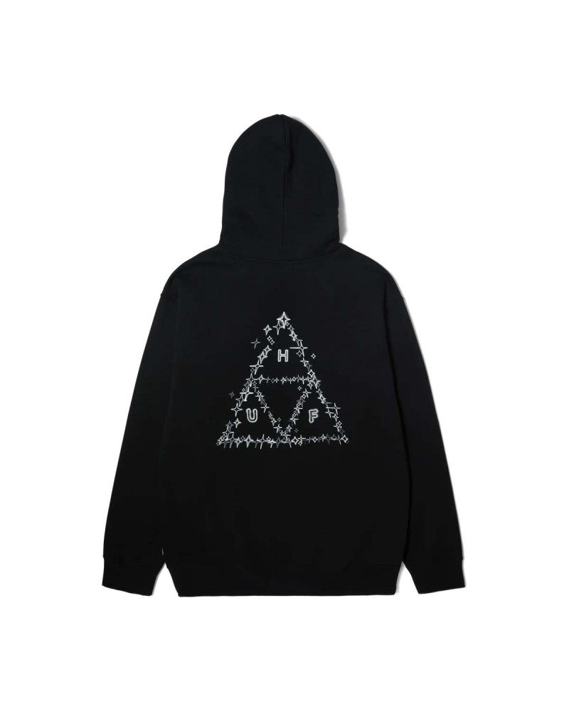 HUF Gleam Pullover Hoodie Black