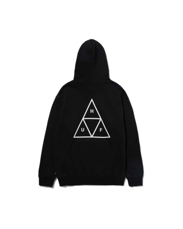 HUF SET Triple Triangle Pullover Hoodie Black