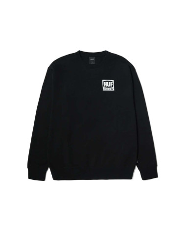 HUF As Seen On Tv Crewneck Sweatshirt Black