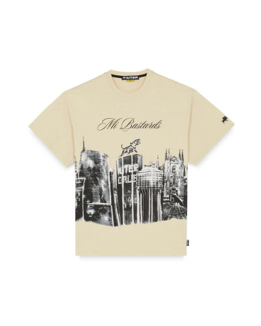 Club Dogo X Iuter Skyline Tee Dustywhite