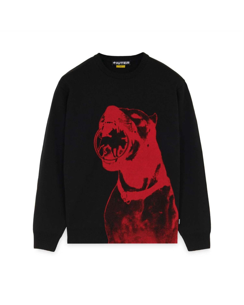 Club Dogo X Iuter Dogo Breed Knitted Jumper Black