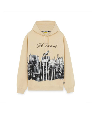 Club Dogo X Iuter Milano Skyline Hoodie Dustywhite