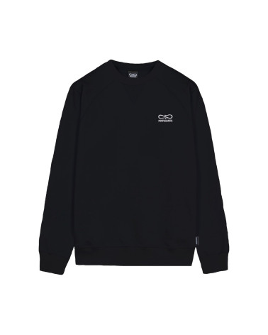 Propaganda Logo Embroidery Crewneck Black