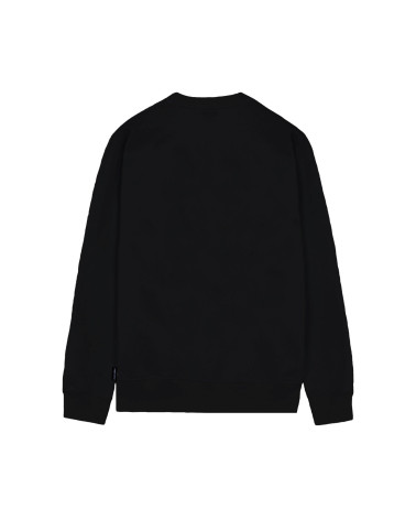 Propaganda Logo Embroidery Crewneck Black