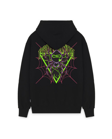 Propaganda Triangle Web Hoodie Black