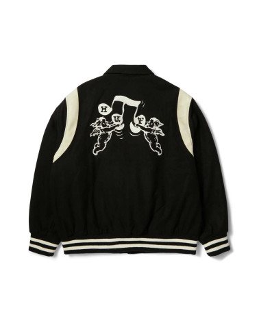 HUF Song Varsity Jacket Black