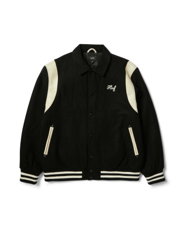 HUF Song Varsity Jacket Black