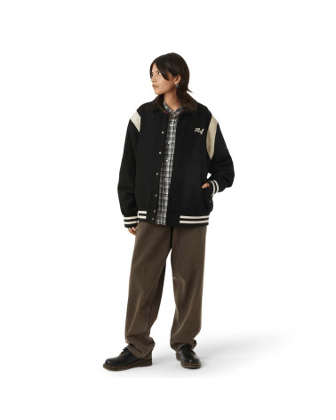 HUF Song Varsity Jacket Black