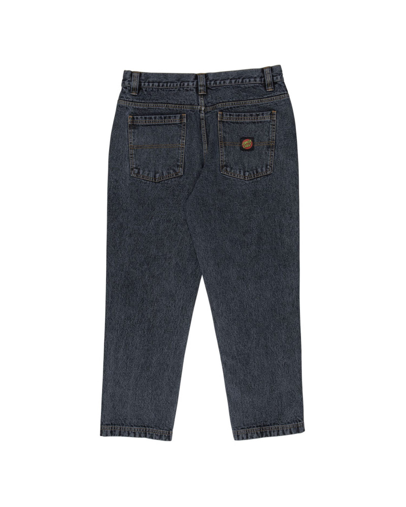 Santa Cruz Factory Jean Black Acid Wash