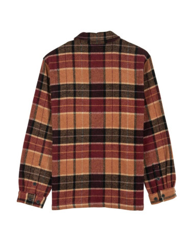 Santa Cruz Lodge Shirt Burnt Orange Check