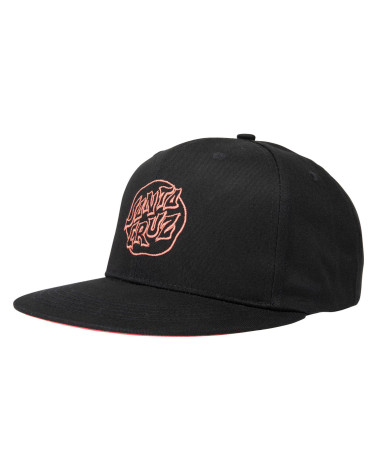 Santa Cruz Fever Dream Dot Cap Black