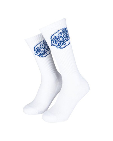 Santa Cruz Fever Dream Dot Socks White