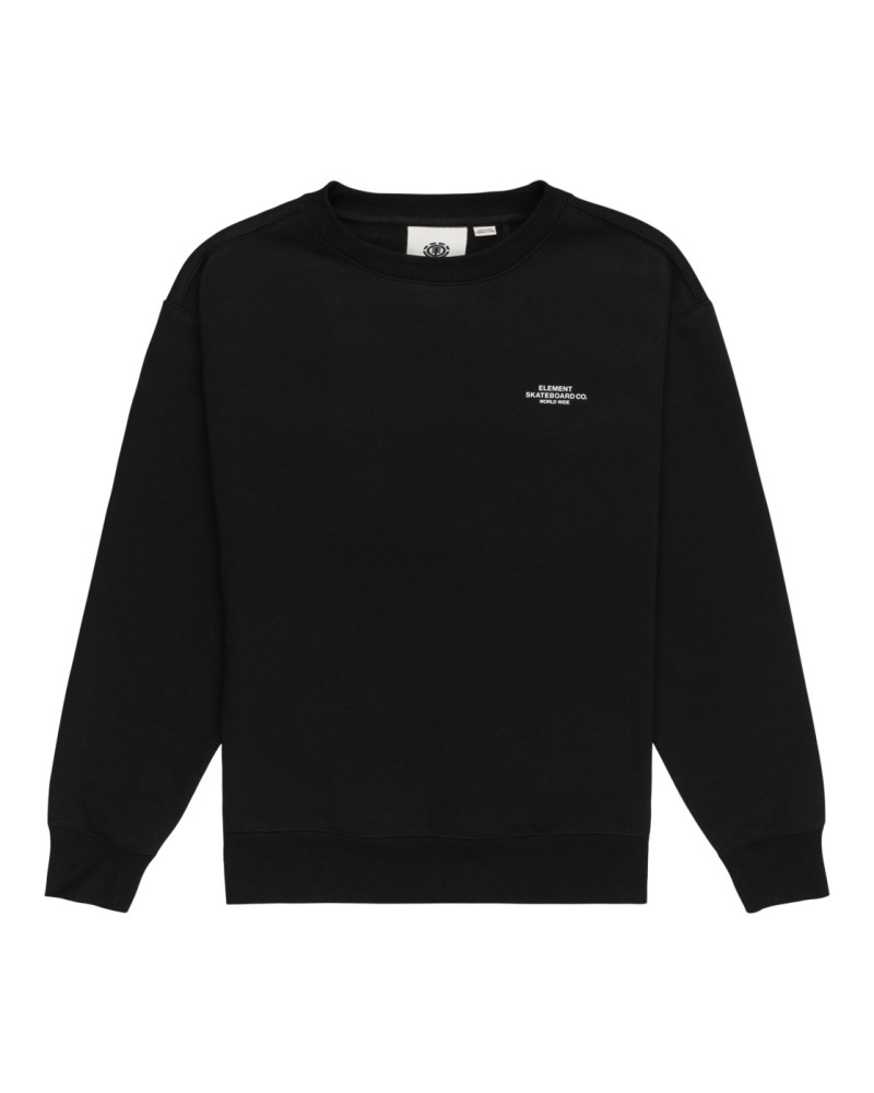 Element Cornell Cornell Skate Co Crewneck Black