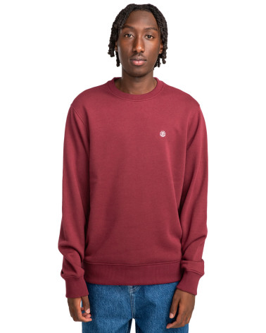 Element Cornell Classic Co Crewneck Tawny Port