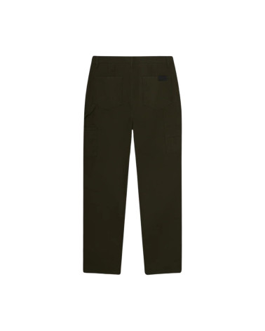 Dolly Noire Canvas Carpenter Pants Green