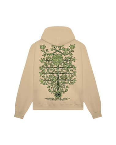 Dolly Noire The Green Man Hoodie Beige