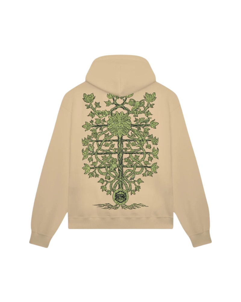 Dolly Noire The Green Man Hoodie Beige