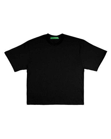 Garment Workshop Embroidered Basic Tee Chaos Black