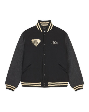 Iuter Family Varsity Jacket Black