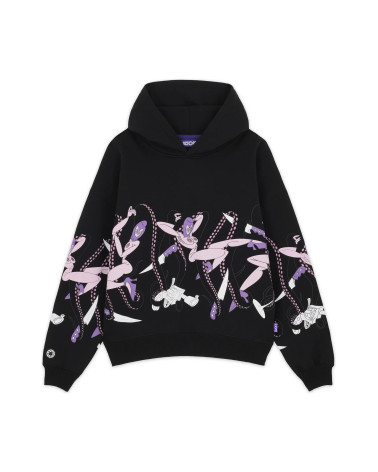 Octopus by Aloha Project Love Hoodie Black